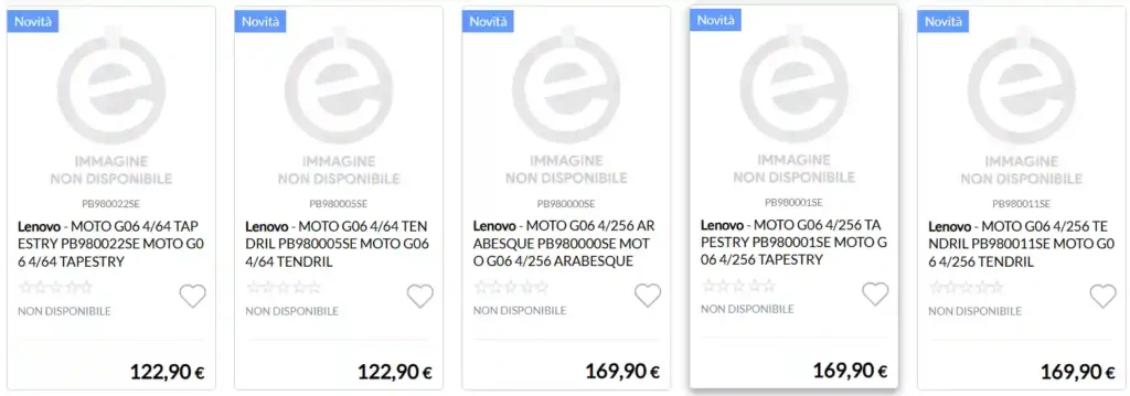 Moto G06 price leak