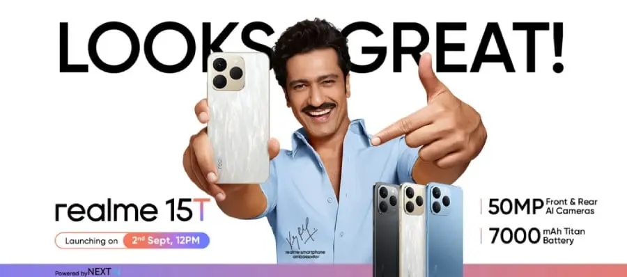 Realme 15T India launch