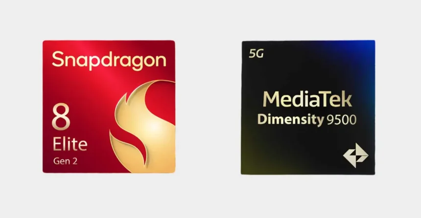 Dimensity 9500 vs Snapdragon 8 Elite Gen 2