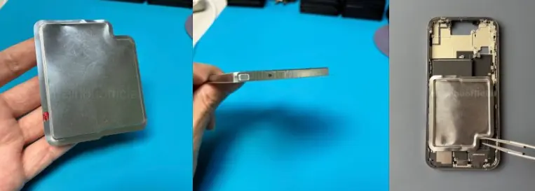 iPhone 17 Pro Battery Leak - iPhone 17 Pro US version (eSIM)