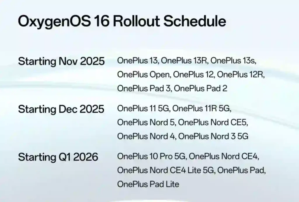 OxygenOS 16