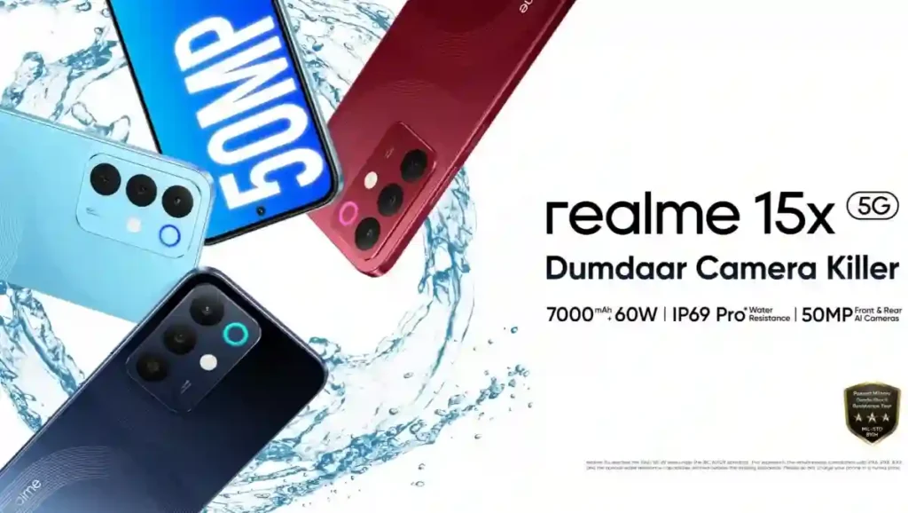 Realme 15x Specs