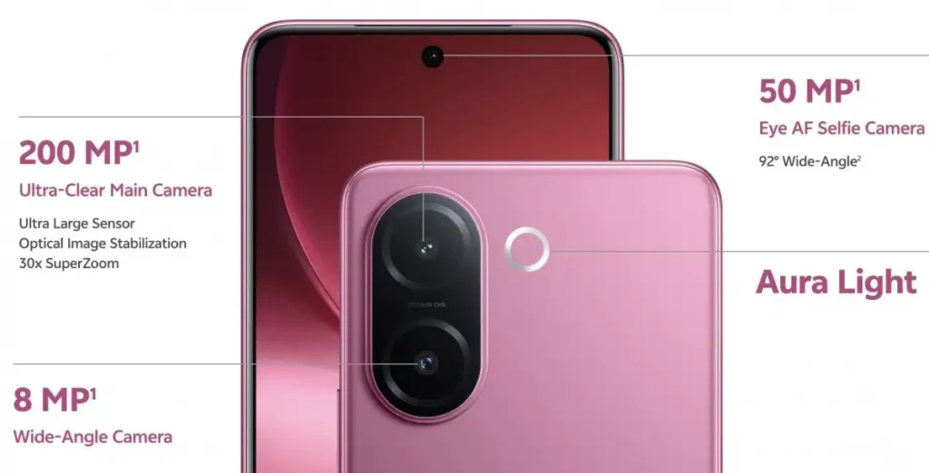 vivo V60e specs