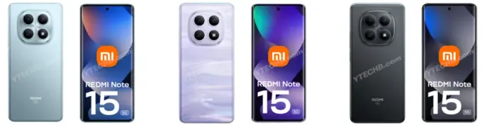 Redmi Note 15 Pro+ global specs, prices, images leak